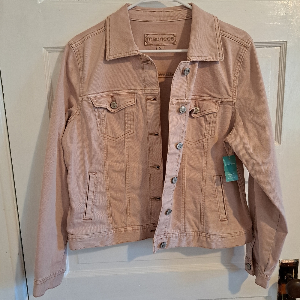 Maurices Pale Pink Jacket